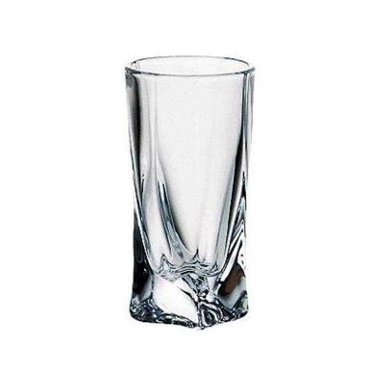Quadro - Vodka shot 50 ml, 8 cm, Crystalite Bohemia