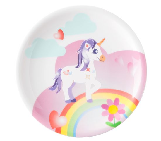 My little unicorn: Plate 19 cm, Compact 25582, Seltmann porcelain