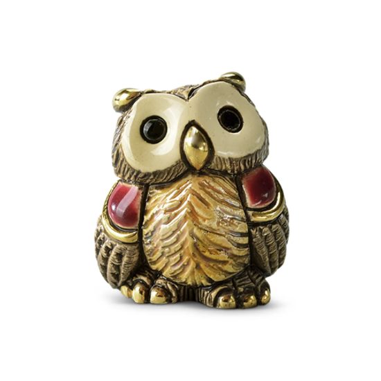 De Rosa - Owl mini II., ceramic figure, De Rosa Montevideo