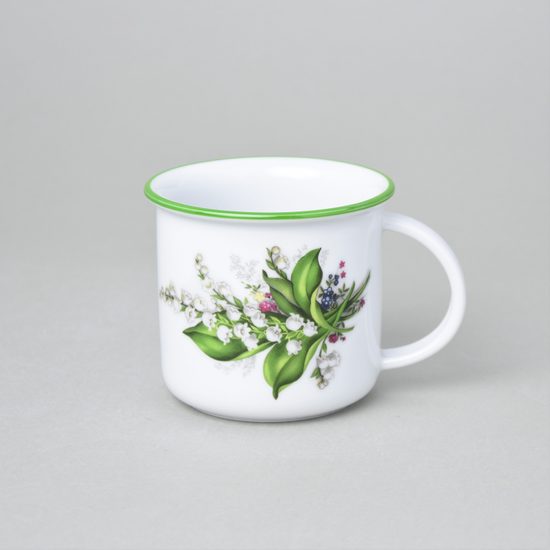 Mug Tina 0,24 l, Lily-of-the-valley, Cesky porcelan a.s.