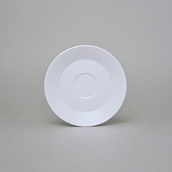 Podšálek 120 mm, Lea bílá, Thun karlovarský porcelán