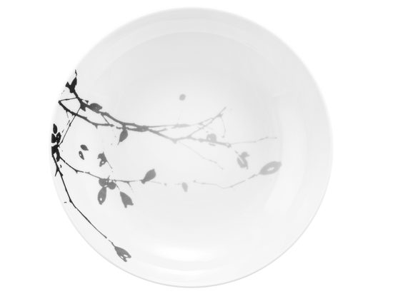 Liberty 65223: Plate deep 21 cm, Seltmann porcelain, Dark Rose Hip