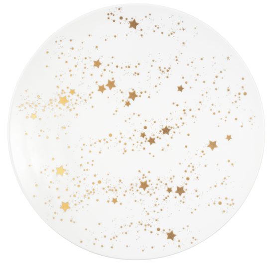 Liberty vánoční hvězdičky: Talíř mělký 27,5 cm, porcelán Seltmann