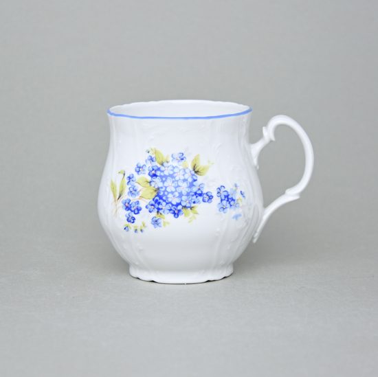 Hrnek Jonáš 310 ml, Thun 1794, karlovarský porcelán, BERNADOTTE pomněnka