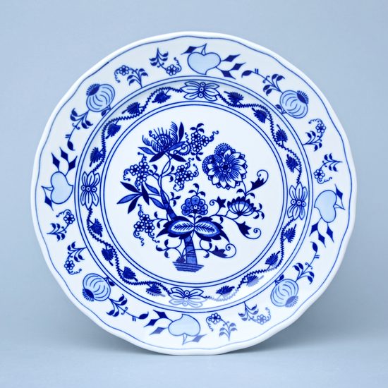 Plate flat 26 cm, Original Blue Onion Pattern