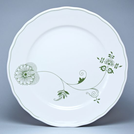 Plate dinning 26 cm, ECO green onion