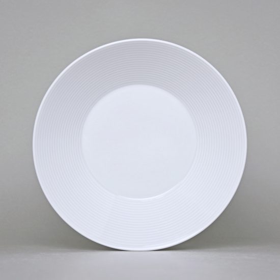 Plate deep 22 cm, Thun Calsbad porcelain