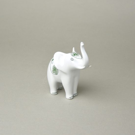 Elephant 12 cm, Original green onion pattern