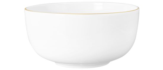 Liberty gold line: Food bowl 17,5 cm, Seltmann porcelain