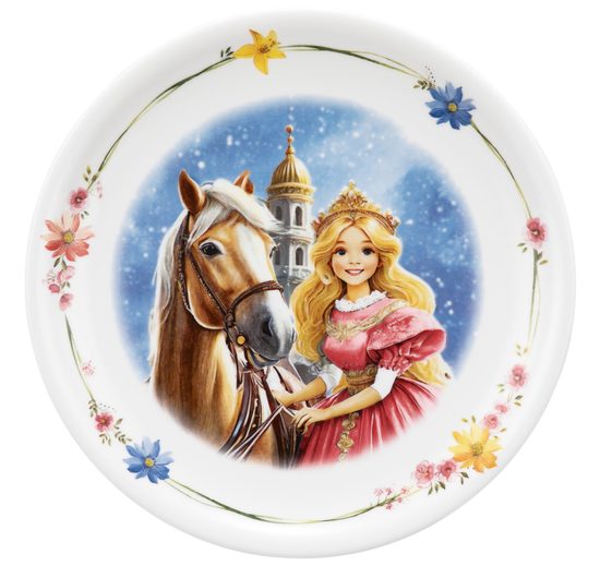 Princess: Dinner plate 25,5 cm, Compact 65500, Seltmann porcelain