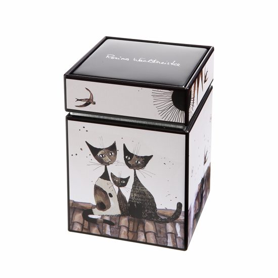 Box Virgola e sua familiga 11 cm / 0,6 l, Metal, Cats Goebel R. Wachtmeister