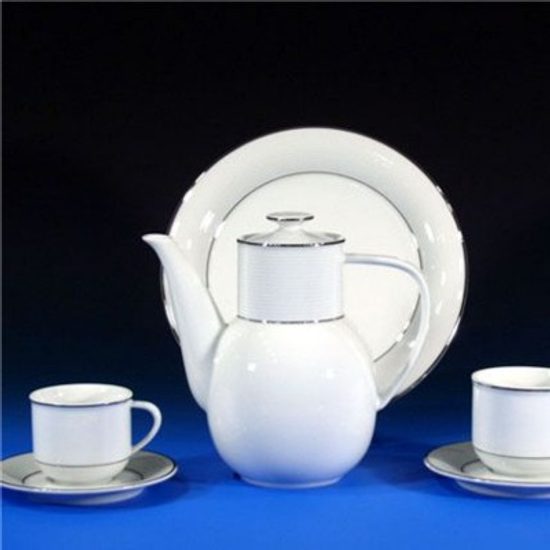 CATRIN 23171: Kávová souprava pro 6 osob, Thun 1794, karlovarský porcelán
