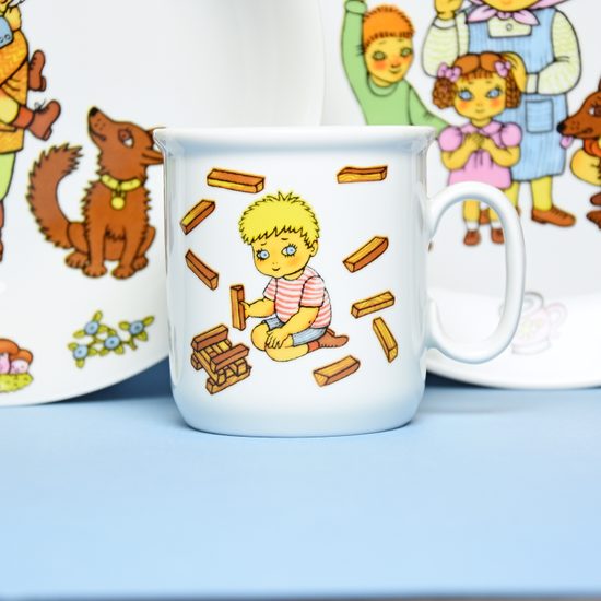 Helena Zmatlíková: Mug 200 ml Honzík, Thun 1794, karlovarský porcelán