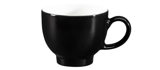 Šálek espresso 0,09 l, Lido Solid Black, Porcelán Seltmann