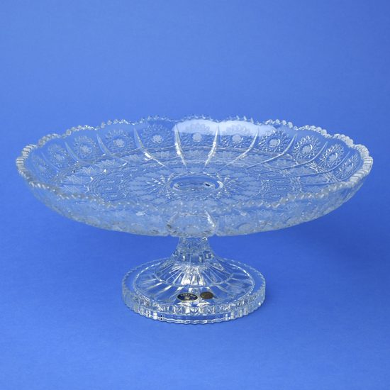 Bowl footed 30,5 cm, 500 pk cut, Bohemia Crystal