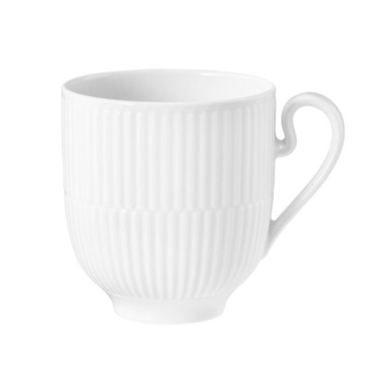 Mug 370 ml, Amina white, Tettau porcelain