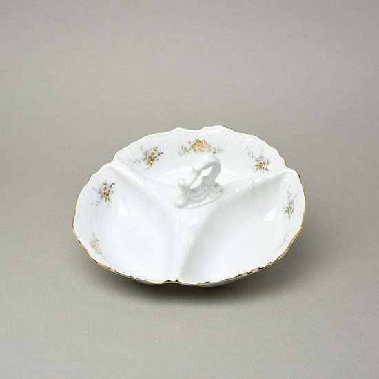 Mísa 3-dílná kabaret malý 23 cm, Thun 1794, karlovarský porcelán, BERNADOTTE 023011