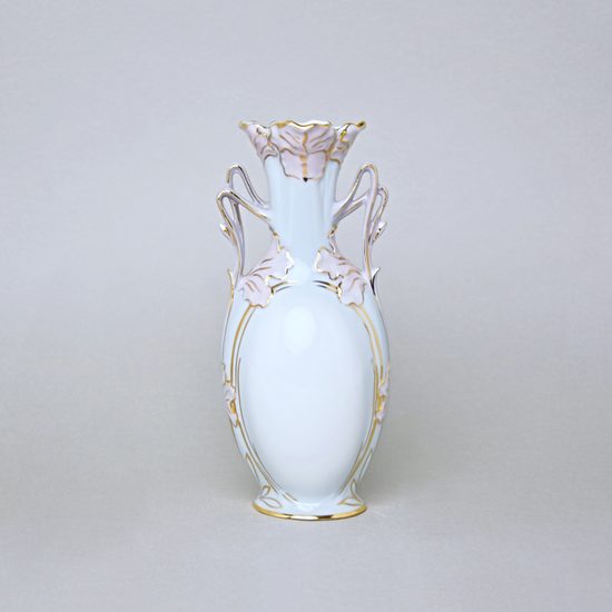 Secesní váza 20,5 cm, Luxor 6, Porcelánové vázy Duchcov