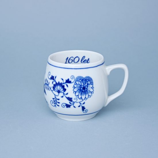 Hrnek Baňák 300 ml, Výroční - 160 let, Cibulák, originální z Dubí