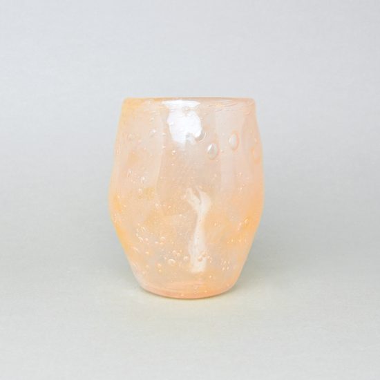 Colorful soda glass - APRICOT, Pačinek GLASS
