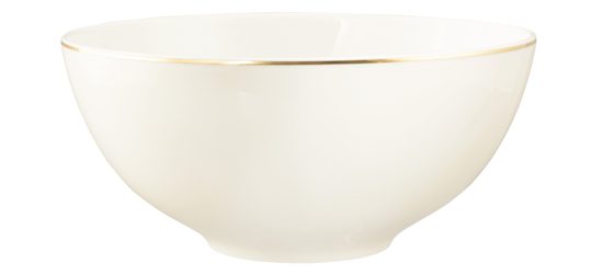 Bowl 21 cm 2 l, Savona fine diamond with gold line, Seltmann porcelain
