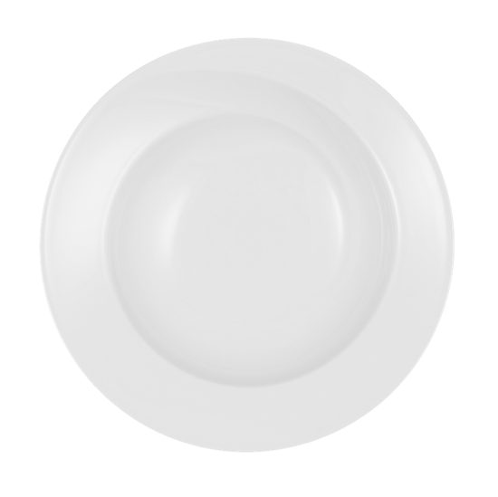 Plate deep 22,5 cm, Paso white, Seltmann Porcelain