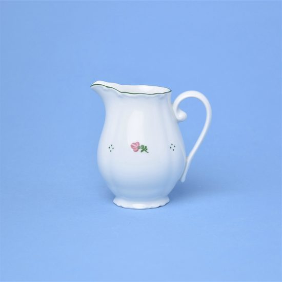 Creamer 200 ml, Verona red flower + green, G. Benedikt 1882