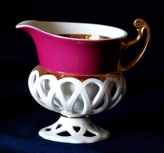 Mlékovka, Byzant 405p, Růžový porcelán z Chodova