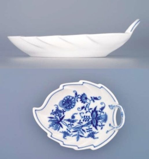 Leaf dish 15 cm, Original Blue Onion Pattern, QII