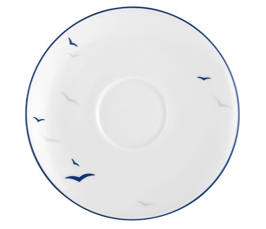 Saucer 13,5 cm, Worpswede 4164 Rügen, Tettau porcelain