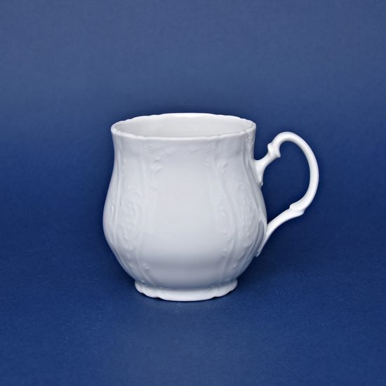Hrnek Jonáš 310 ml, Thun 1794, karlovarský porcelán, BERNADOTTE bílá