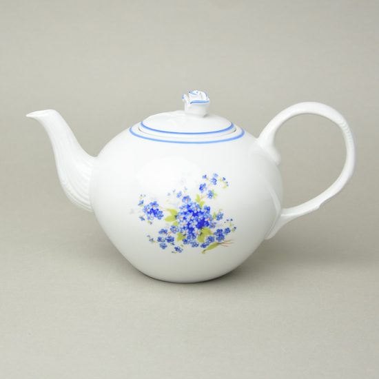 Tea pot 1,2 l, Forget-me-not, Český porcelán a.s.