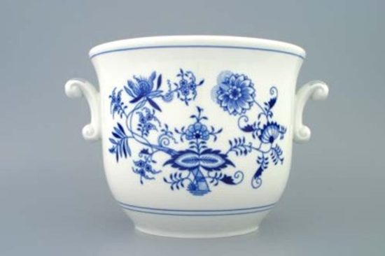 Flower pot 22,0 x 18,0 cm, Original Blue Onion Pattern, QII