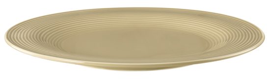 Beat sand-beige color glaze: Plate dining 27,5 cm, Seltmann porcelain