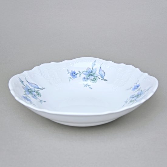 BERNADOTTE Hořec: Mísa hluboká 25 cm, Thun 1794, karlovarský porcelán