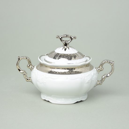 Sugar bowl 400 ml, Marie Louise 88042 platinum, Thun 1794 a.s.