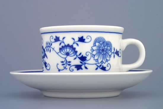 Cup and saucer Ben M 0,23 l / 15,2 cm, Original Blue Onion Pattern