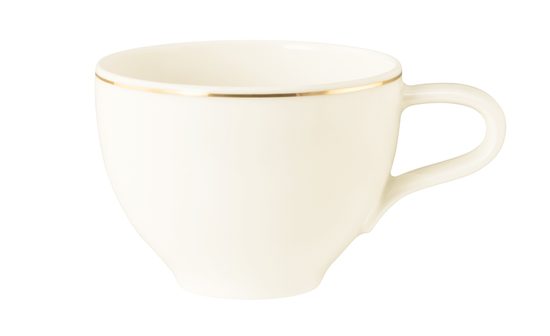 Coffee cup 0,26 l, MEDINA gold, Porcelán SELTMANN