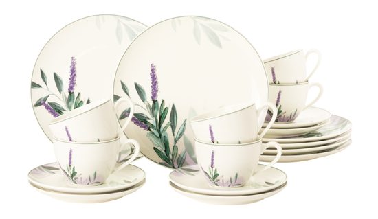Kávová sada 18 díl., Savone Provence, porcelán Seltmann
