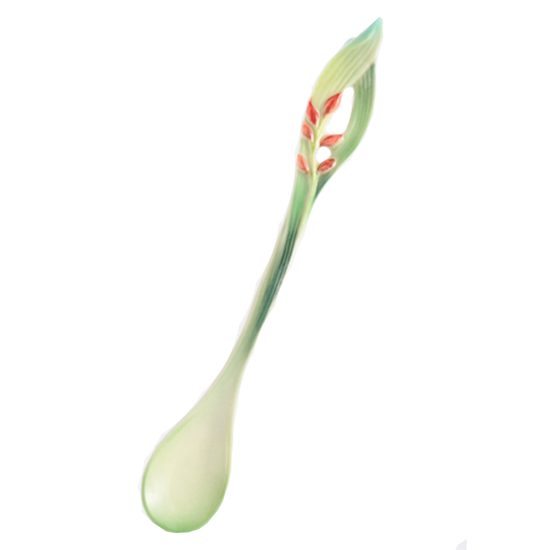 Lžička porcelánová 13 x 2 x 1.5 cm, Klásek, Porcelán FRANZ