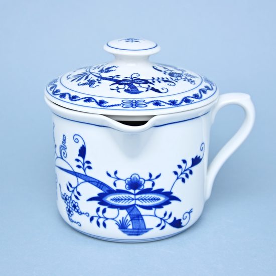 Hrnek vařák s boční hubičkou 900 ml a víčkem, Cibulák, originální z Dubí