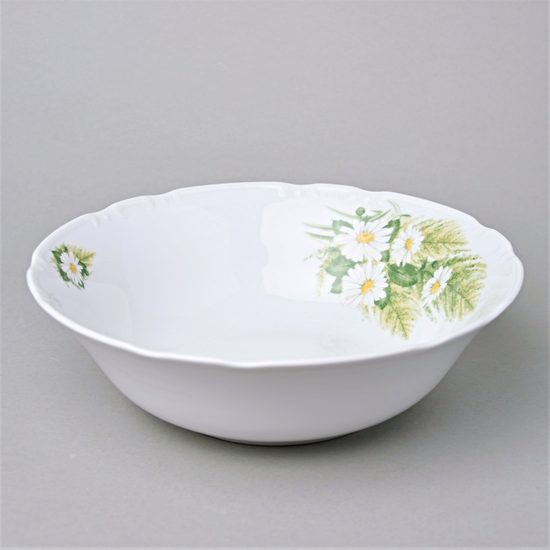 Mísa 25 cm, Thun 1794, karlovarský porcelán, CONSTANCE 80262 kopretiny