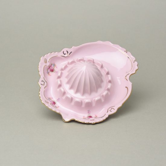 Lis na citrón 15,6 cm, Lenka 563, Růžový porcelán z Chodova