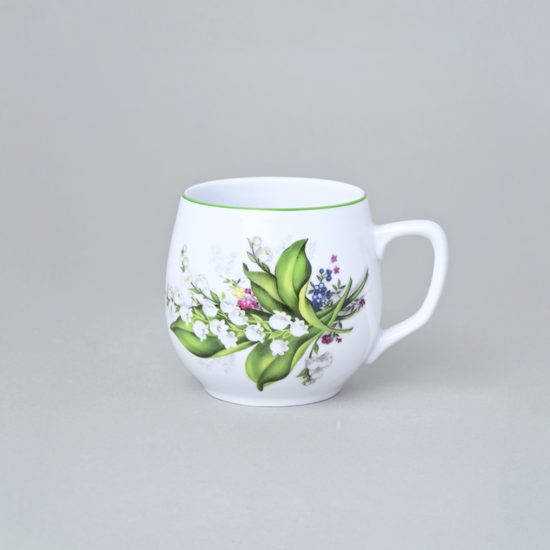 Mug Baňák 300 ml, Lily-of-the-valley, Český porcelán a.s.