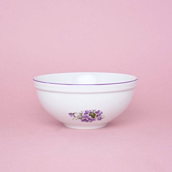 Bowl round 17 cm, Violet, Cesky porcelan a.s.