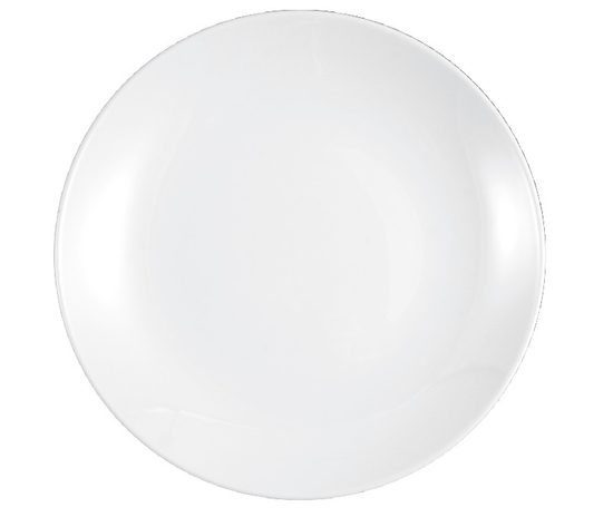 Plate round flat 29 cm, Modern Life UNI white, Seltmann Porcelain