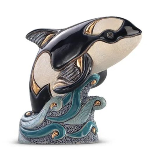 De Rosa - Orca, 10 x 7 x 10 cm, Ceramic figure, De Rosa Montevideo