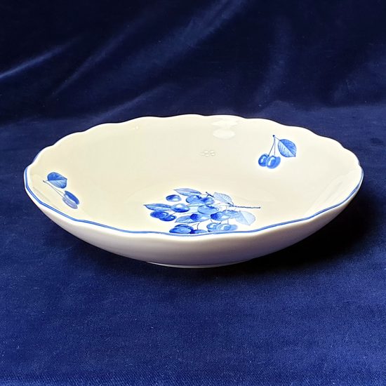 Bowl 24 cm, blue cherry, Český porcelán a.s.