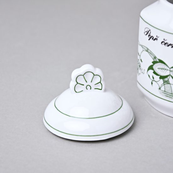 Lid for spice box 0,20 l, original Green onion pattern