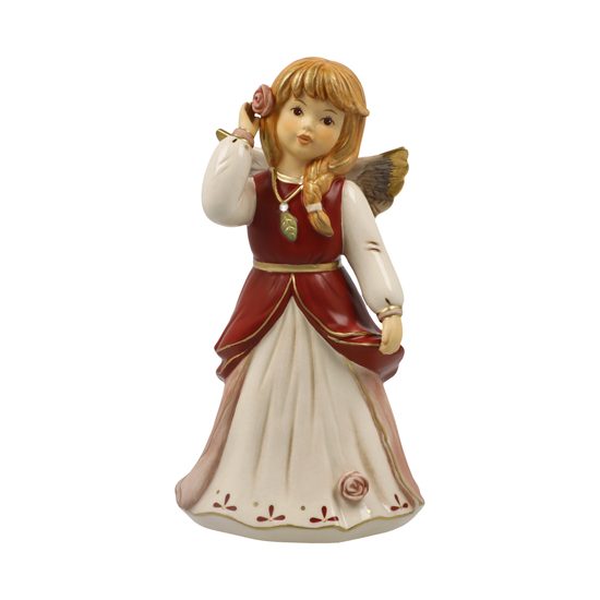 Angel Dressed up for the party 8,5 / 7,5 / 15,5 cm, stoneware, Goebel